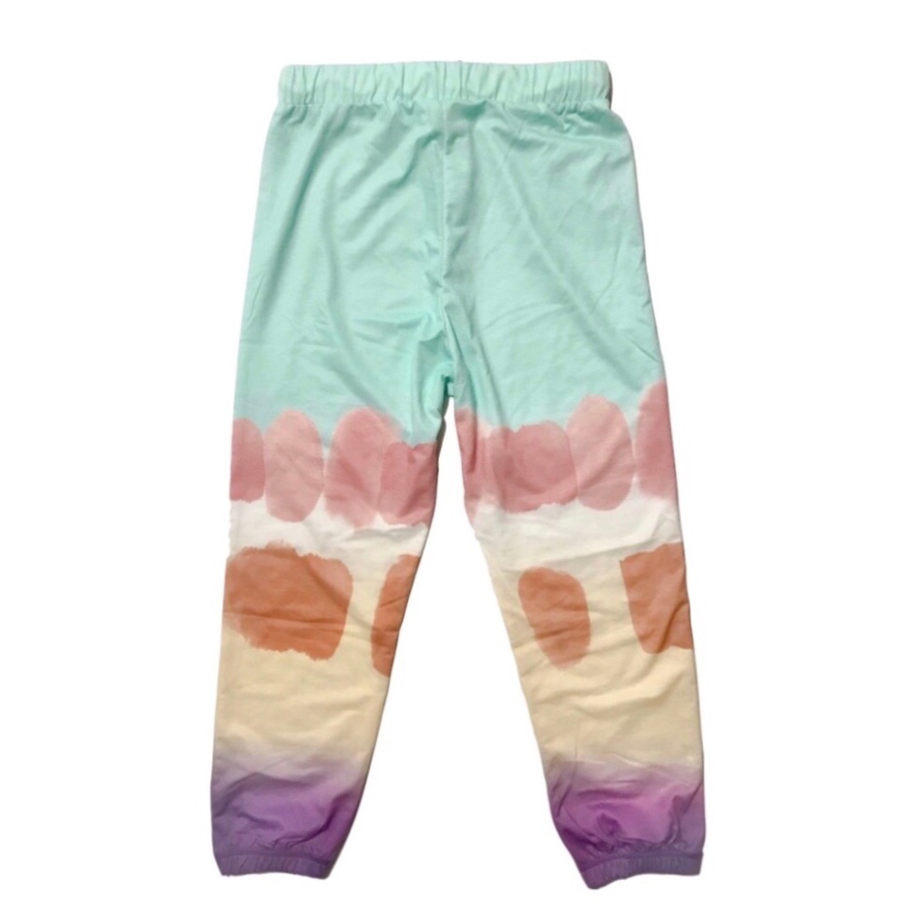 Tie-Dye Casual Joggers/ Leisurewear Watercolor Bottoms SZ LG - Picture 3 of 12